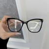 Fashion Luxurious Cat Eye Eyeglasses Frames Women Men Transparent Clear Brand Designer Optical Lovely Frame Oculos