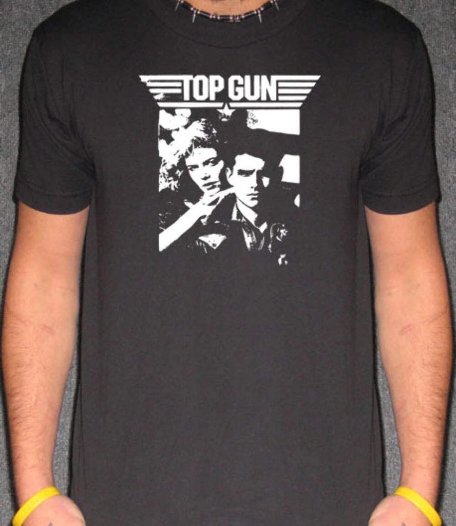 T-Shirt Top Gun – Chasseur Rétro et Tee Classique du Film des Années 80