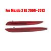 Car Rear Bumper Reflector Left + Right Lighting Parts Red Replacement 3 BL ABS Plastic Accessories Car Decorate