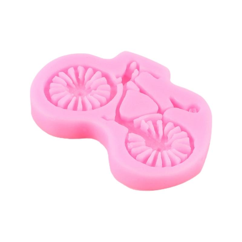 

Silicone Mold Bicycles Resin Molds Keychain Casting Molds Bike Epoxy Mold for Jewellery DIY Silicone Mold Crafting Molds