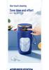 Portable Rechargeable Fruit Juicer with Screen - Ideal for Ice Crushing and Perfect for Smoothies and Shakes.