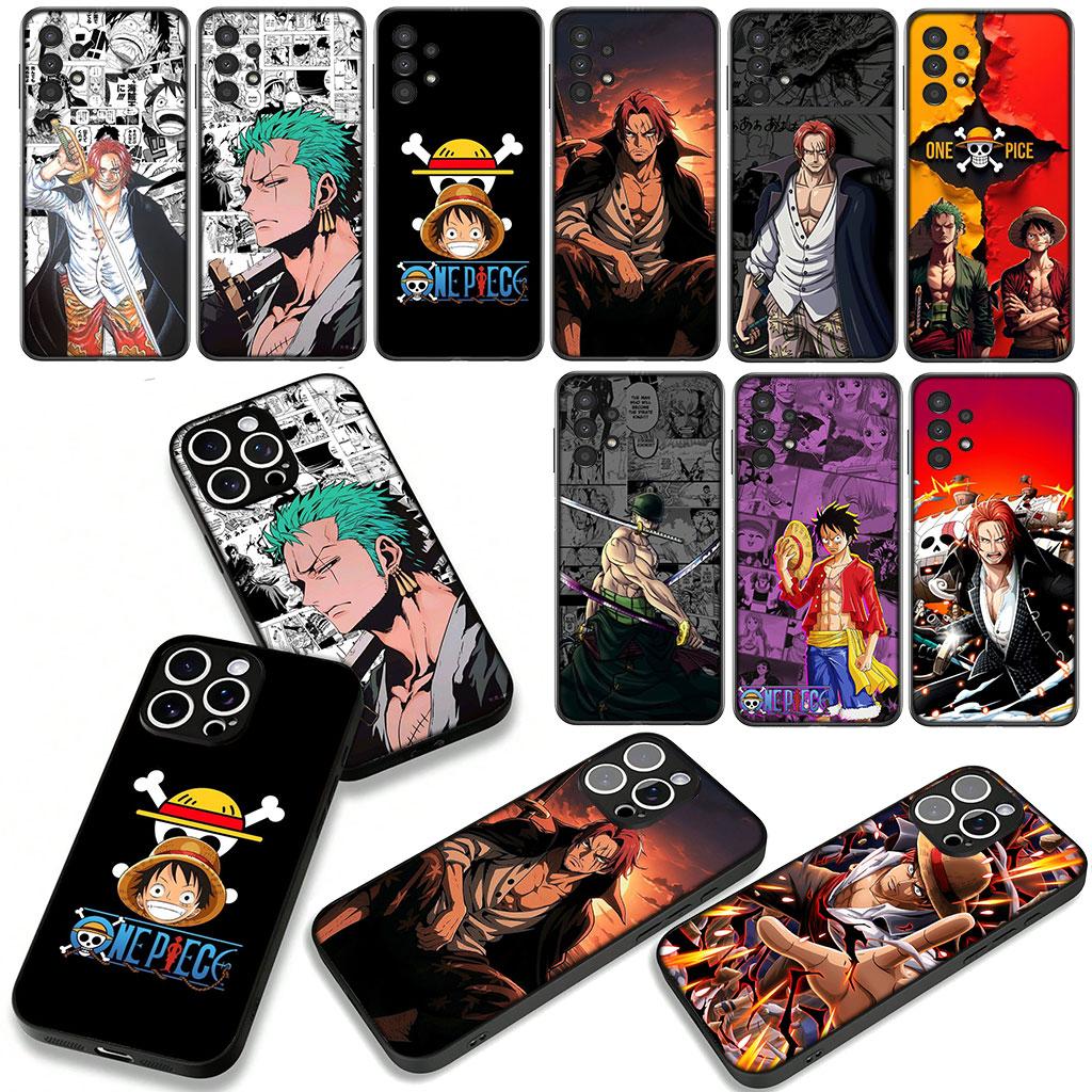 Shanks Luffy Zoro One Pieces Phone Cover for Apple iPhone 17 16 11 Pro XS Max XR 6 7 8 Plus 16E SE 2020 Air 5 SE2 Case