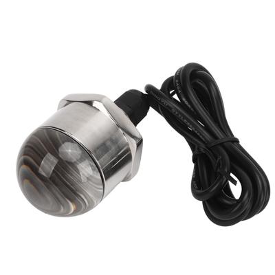 9 LED Båtplugg Lampa M12 12V Marin Stark Undervattens Fiske Nattlampor för Yacht Fartyg Blå