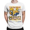 Zenitsu Agatsuma Demon Slayer  Tshirt Men's Cotton Tops Shirts Streetwear Anime Crewneck Short Sleeve