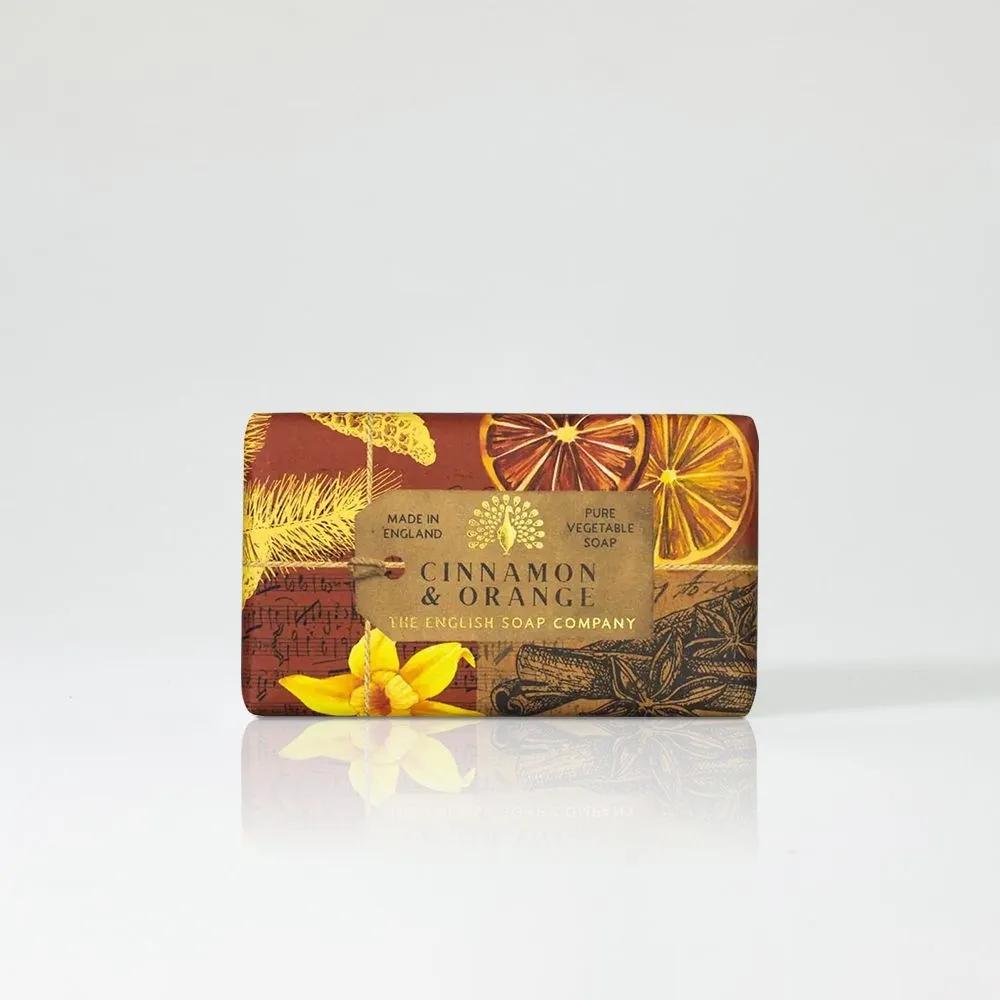 

The English Soap Cinnamon & Orange Scent (Moisture Weight) 190g / (Dry Weight) 180g