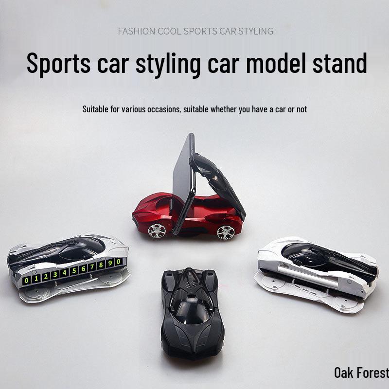 Multifunktionell Biltelefonhållare med Sugkopp för Montering på Instrumentpanel