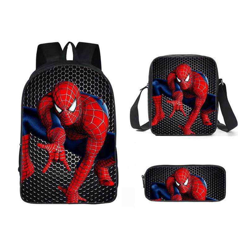 Backpack Piece Three Set Waterresistant Material Kids For