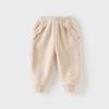 David Bella Children's Clothing Knitted Fleece Pants 2026 Winter New Style Girls' Fleece Jogger Pants Class a