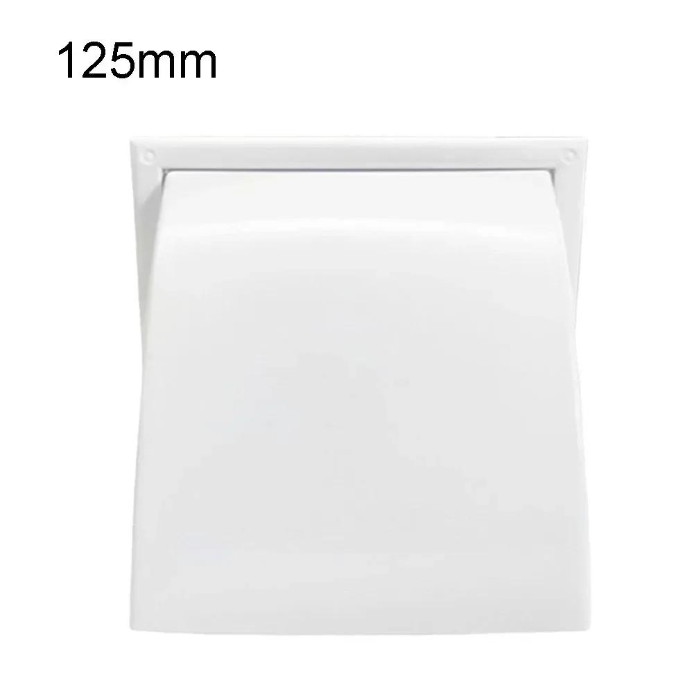 Duct Air Outlet Air Outlet Reliable White Exterior Wall Exhaust Outlet Multifunction 1 Pc ABS Duct Covers Vent Grilles