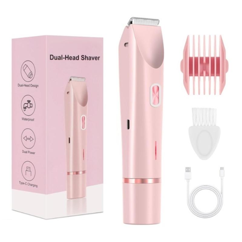 Cordless Lady Shavers With LCD Screen 2 In 1 Design Precisions Trimming Blades For Sensitives Areas Silents Personals Grooming Tool