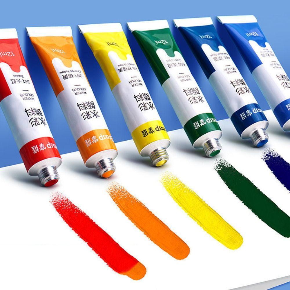 Per Artisti Acquerello Tubetti da 0,17 Fl Oz Colori Vivaci Tubetti da 5 ml Acquerello Set di Pittura ad Acquerello Materiali Artistici