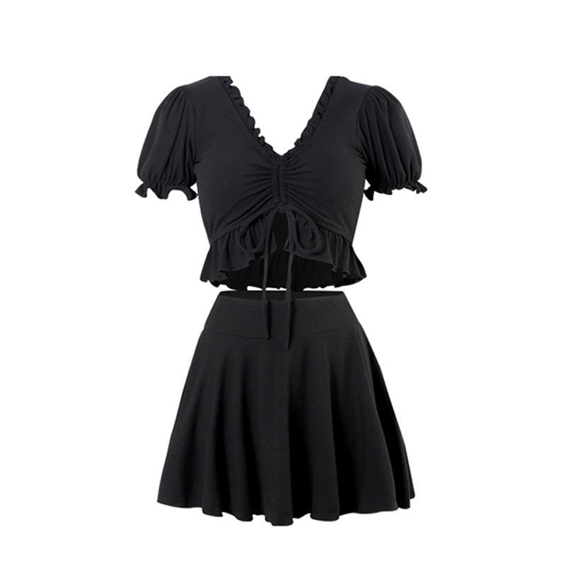 Women's Sexy Slimming Two-Piece Swimsuit: New Style, Perfect for Outdoor Hot Springs and Vacations