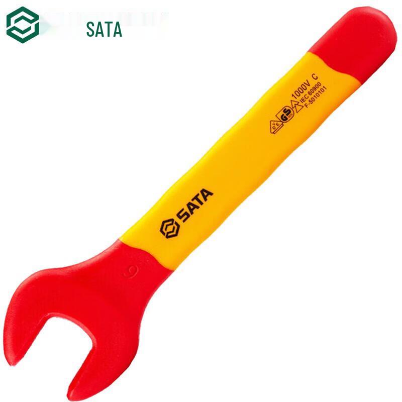 SATA VDE Insulated Open-End Wrench 160mm