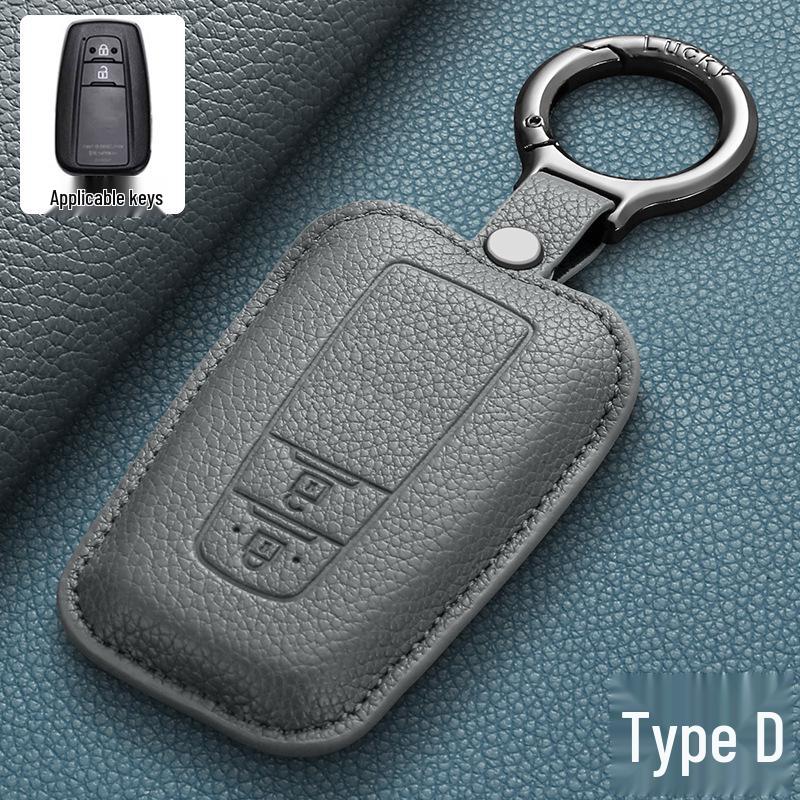 Compatible Key Case for Toyota: Camry, Highlander, RAV4, Corolla, Levin, Prado, Avalon
