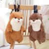 Toy Stuffed Animal Otter Backpack Short Plush Kids Lovely Bag Gift Birthday