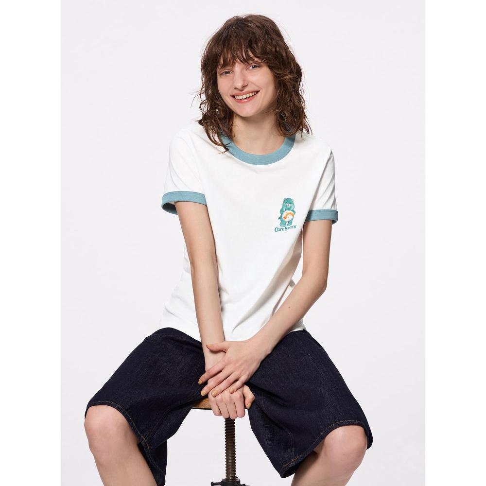 

GU by Uniqlo Графический звонок T Care Bears 01 OFF WHITE/XS
