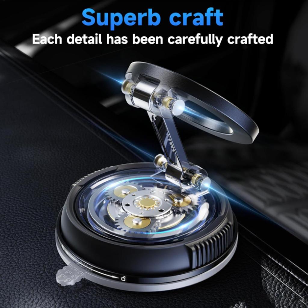 Magnetic Suction Cup Phone Mount For Magnetic 360 Degree Adjustable Magnetic Car Phone Holder Foldable Car Mount