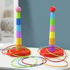 Fun Learning Tower - Interactive Parent Child Puzzle Games, Indoor/Outdoor Ring Throwing Games, Children'S Cognitive Development