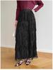 Miyake-Style High-End Pleated Tassel Skirt: Versatile Summer Street Style
