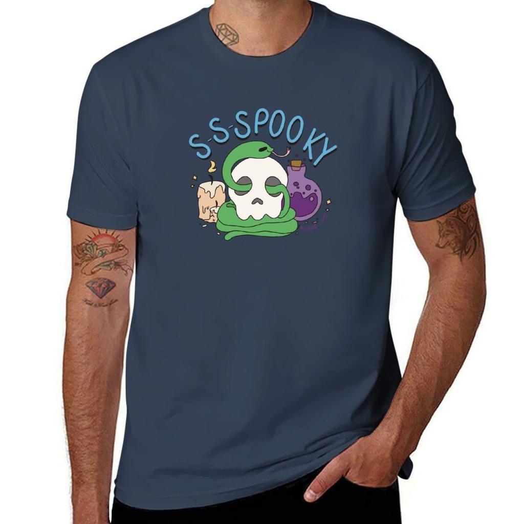 Funny Spooky Snake Tshirt Lightweight Sport Basic Tshirt