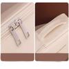Detachable PU Leather Cosmetic Bag Square Travel Wash Bag Elegant Makeup Pouch Bag  Female/Girls