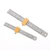1/2Pcs Carpentry Steel Ruler Positioning Limit Block Measuring Marking Gauge Protable Accurate Positioning Woodworking Tools