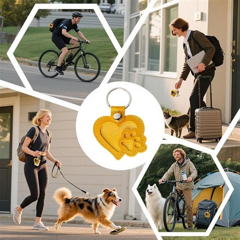 Multiple Colors Pet Hair Memorial Keychain Mini Pet Hair Storage Bag Memorial Gift