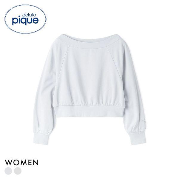 30% OFF gelato pique ladies fleece pullover gelato pique pajamas room wear gelato pique ADIEU 2 colors