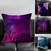 Classic Blade Runner 2049 Sci-Fi Movie Cushion Cover Pillow Case Anti-Dustmite Invisible Zipper Silky Plush Cushion