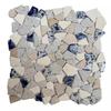 Azulejos Cerâmicos Coloridos 30x30cm com Pedrisco Grátis para Jardim Piscina Parede de Fundo Mosaico Azulejos Resistentes ao Desgaste Decoração