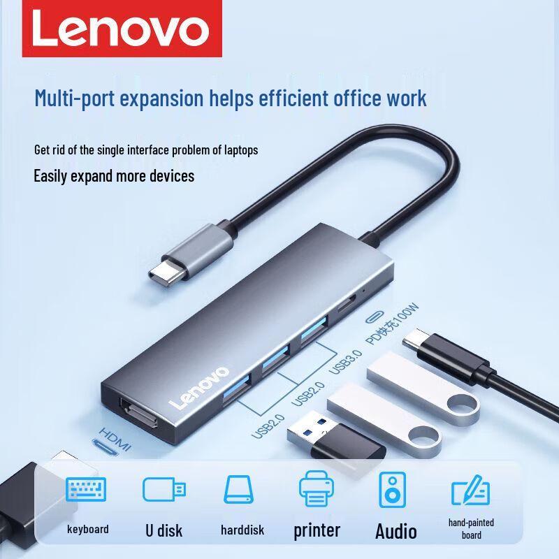 Lenovo Universal Docking Stations & Multi-Port Hubs