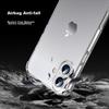 ESCASE IPhone 16 Plus Case, Full Protection Shockproof Transparent Silicone Soft with Air Cushion, Upgraded Version of IP9, Translucent White