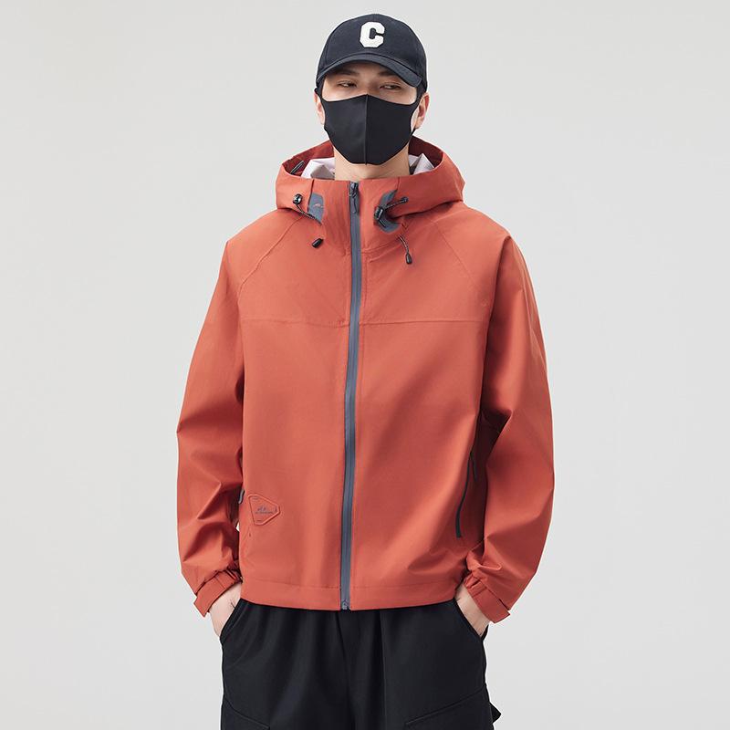 Spring And Autumn New American Functional Three-Proof Casual Boys Shirt Jacket Trendy Brand Jacket Outdoor Hooded Tide