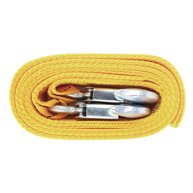 3 TON 4M Tow Towing Pull Rope Strap Heavy Duty Road Recovery Car Van 4x4
