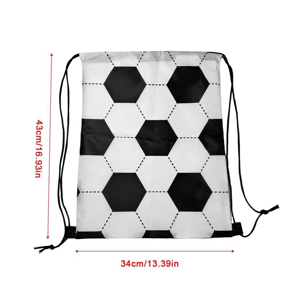 Oxford Cloth Sports Backpack Storage Bag Double Shoulder Basketball Drawstring Bag Polyester Bag for Football And Basketball
