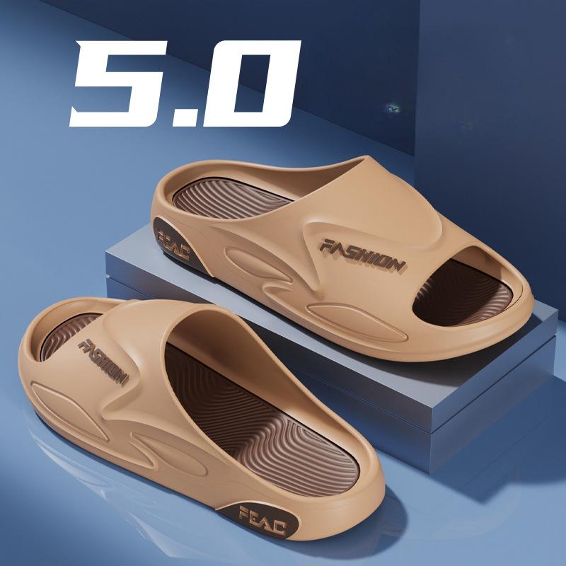 

Летом новые пары носят спортивные пляжные сандалии мужские нескользящие шлепанцы дома отдых на свежем воздухе необходимы 44-45 хаки