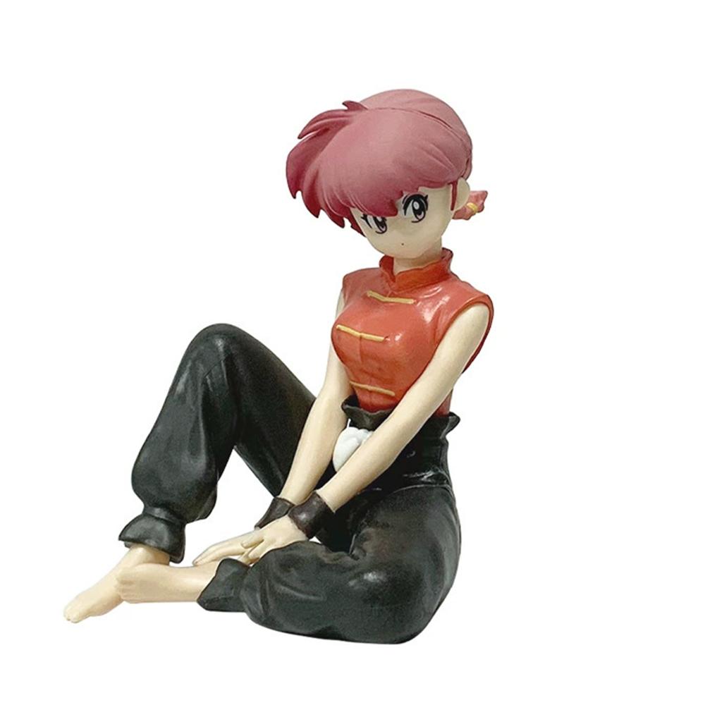 

10cm Aixlan Ranma 1/2 Amine Figure Ranma Tendou Akane Cute PVC Action Figure Collectible Model Halloween Christmas Gift Toy Doll