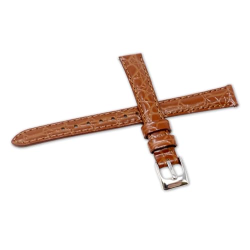[Seiko] Watch Band, 12mm, Genuine Leather Strap, Women s, with Care Instructions (Light Brown)