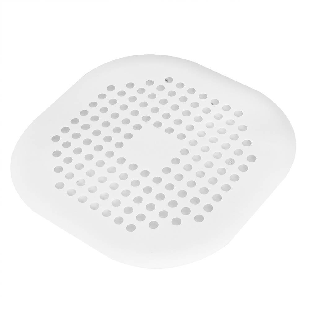 Household Plastic Sewer Filter Shower Drain Floor Drain Waste Drainer Bathroom Kitchen (Grey)