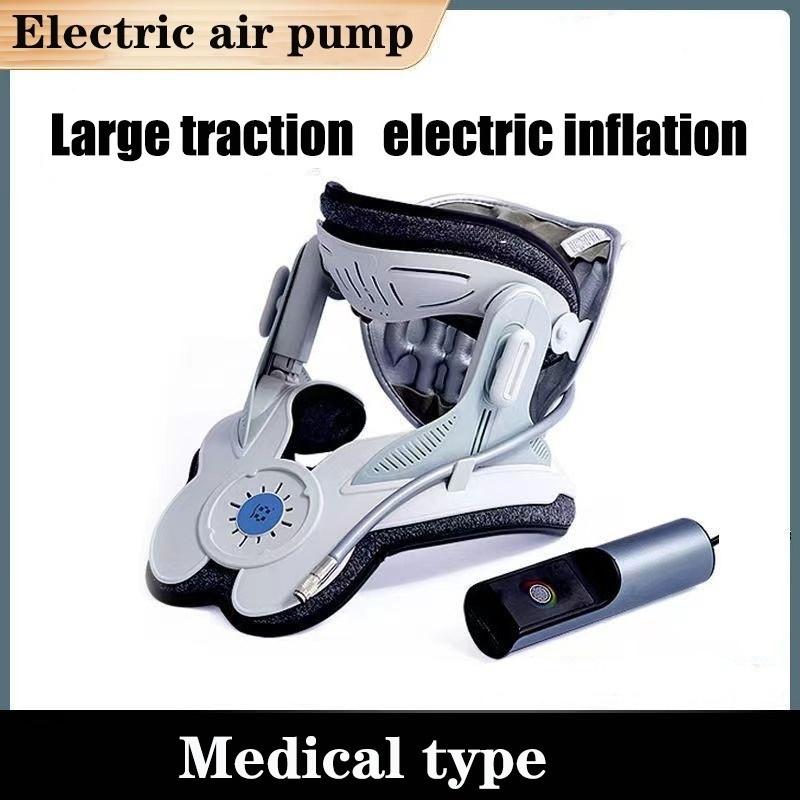 Medical Cervical Traction Correction Device Neck Pain Relief and Support Inflatable Pinched Nerve Neck Stretcher