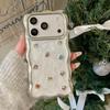 Premium Sense Light Luxury Girl Flash Diamond Suitable for Apple 17promax Mobile Phone Case Iphone17pro Wavy Edge 16pro Women's New 15 All-inclusive