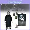 Neca Scream Ghostface Killer Edição Deluxe Figura de Ação Modelo Colecionável de 7 Polegadas