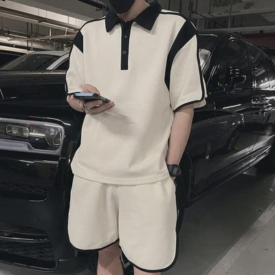 Men's Summer 2024 Casual Sports Set: POLO Shirt & Shorts