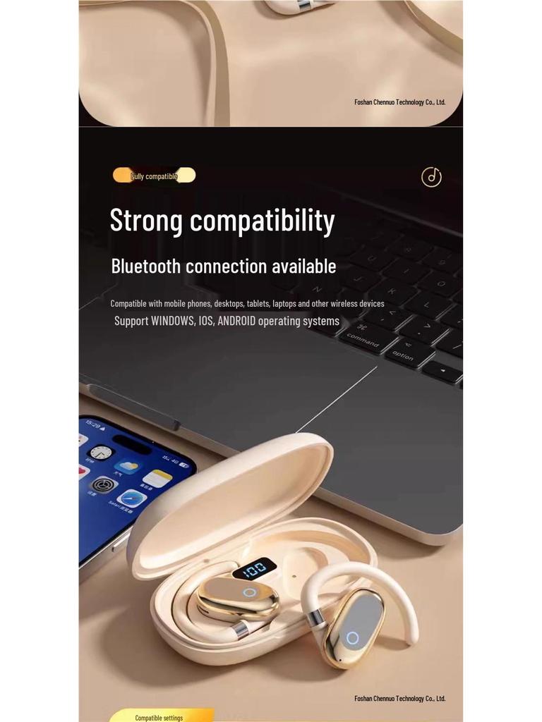 2025 Wireless In-Ear & Over-Ear Bluetooth Headphones - High-Value, Sports, Ultra-Long Battery, No Pain Design