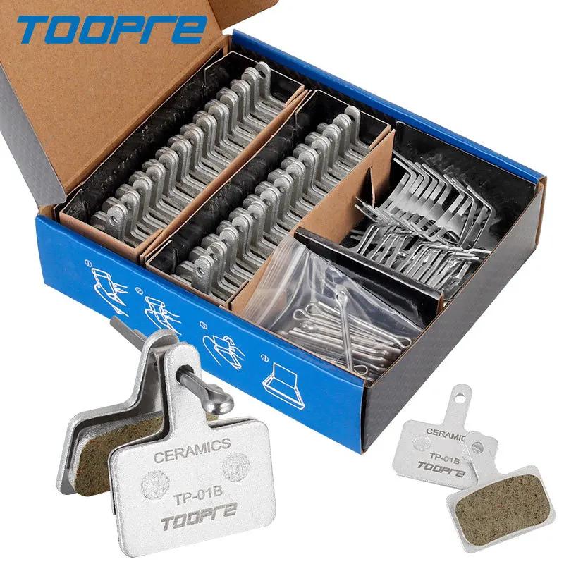 TOOPRE-MTB Bike Metal Brake Pads,Oil Disc Brake for SHIMANO BR-C501,BR-M575,BR-M525,BR-MT500,BR-MT400,BR-MT200,Bicycle Parts B418 One box
