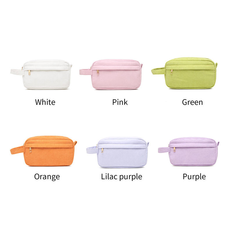 Lightweight Women Travel Toiletry Makeup Brush Storage Bag Cute Cosmetic Lipstick Bags Organizer