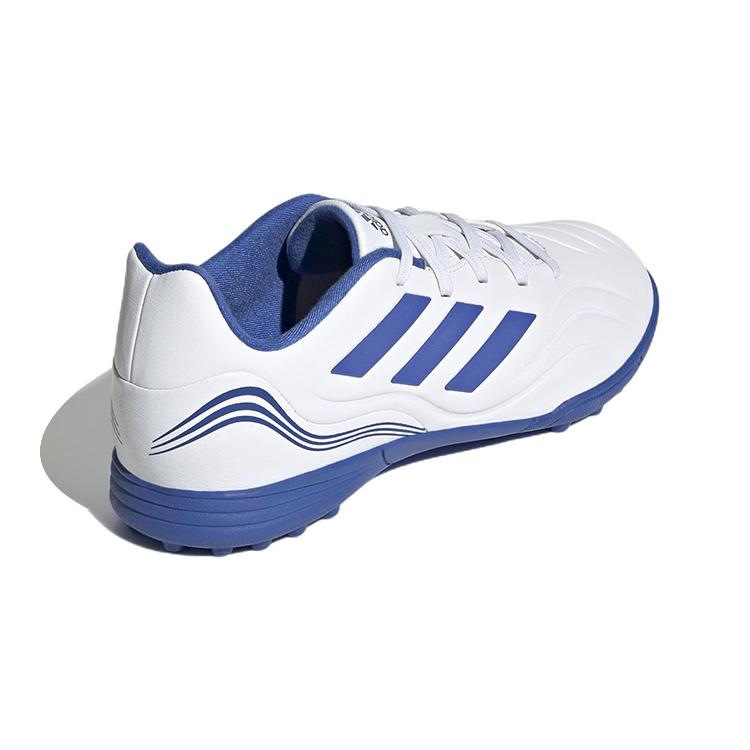 Adidas Copa Sense.3 Slip Resistant And Abrasion Resistant Coverage Low top Kids' Soccer Shoes White Blue Kids' GW7402