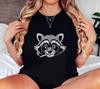 Raccoon Smoking Cigarette Shirt, Funny Trash Panda Tee, Vintage Smoking Raccoon Shirt, Retro Streetwear Aesthetic Top, Cool Animal Meme Gift