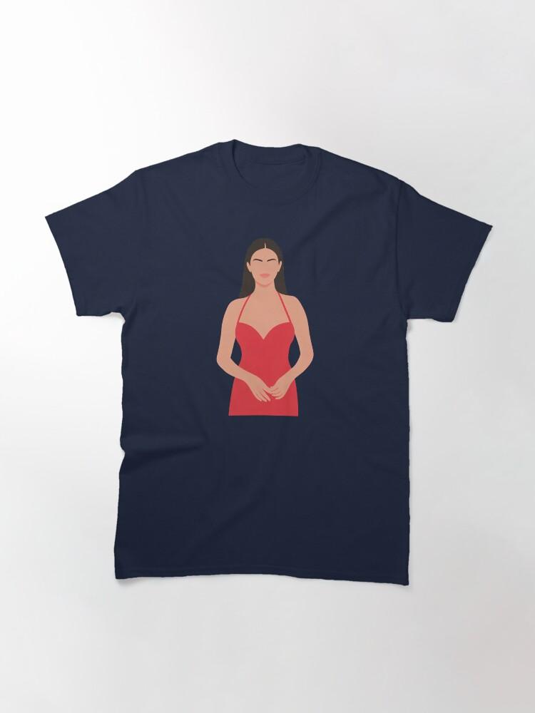 Selena Gomez Lineless Illustration Classic T-Shirt