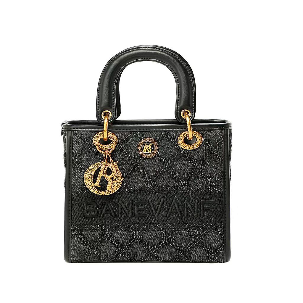 Princess Banny 2024 Embroidered Denim Lady Di Bag - Versatile Women's Shoulder & Crossbody Bag